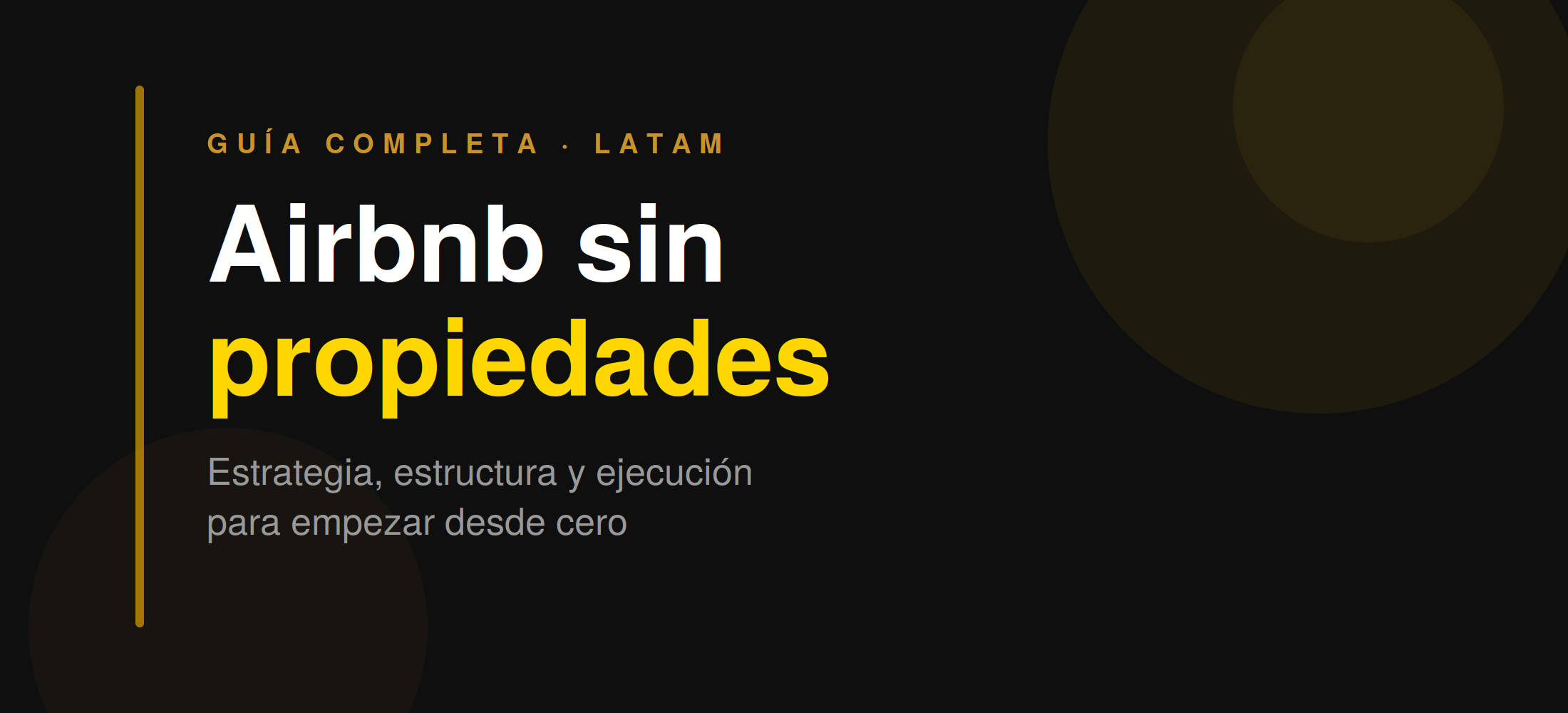 Ebook Airbnb Sin Propiedades