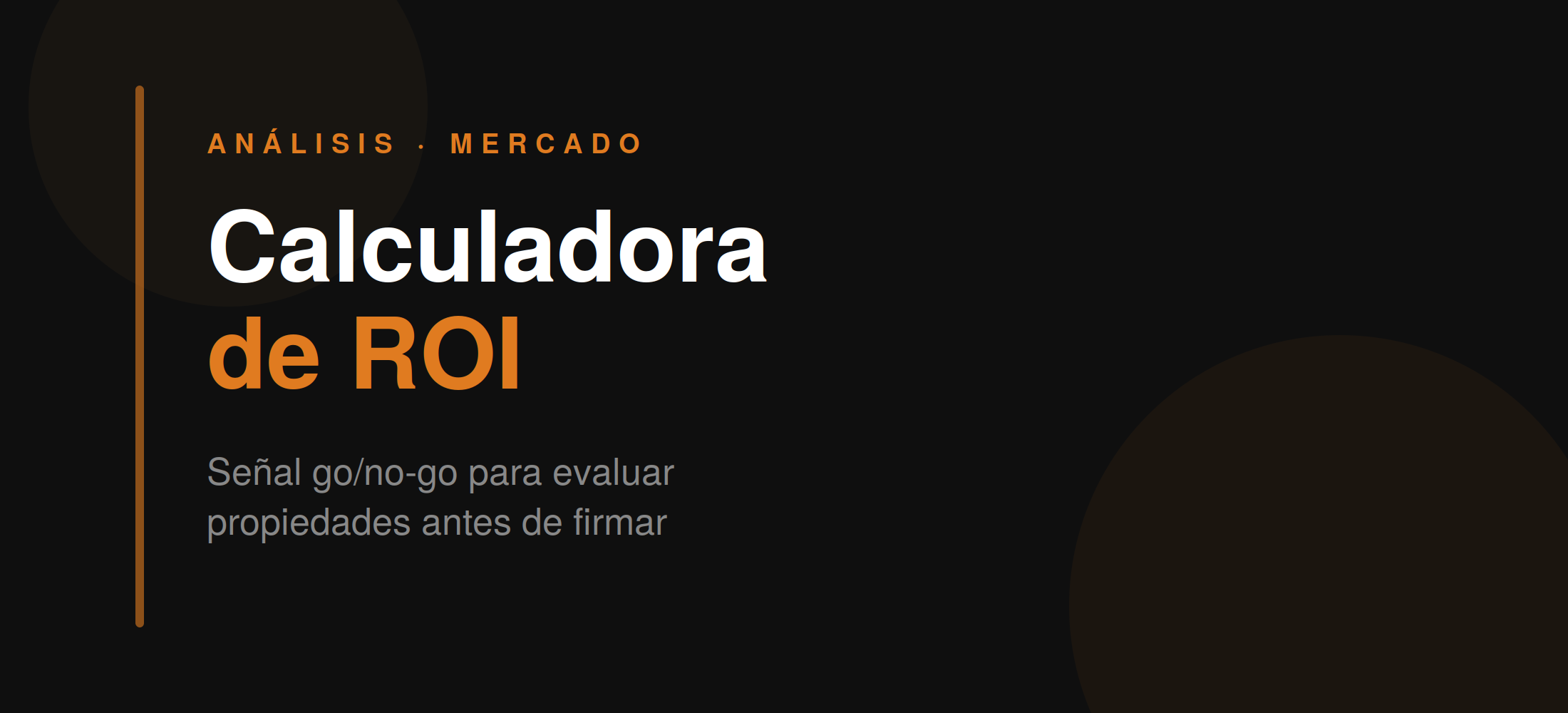 Hoja de analisis de mercado
